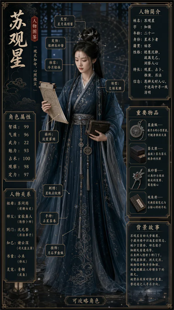苏观星·人物图鉴