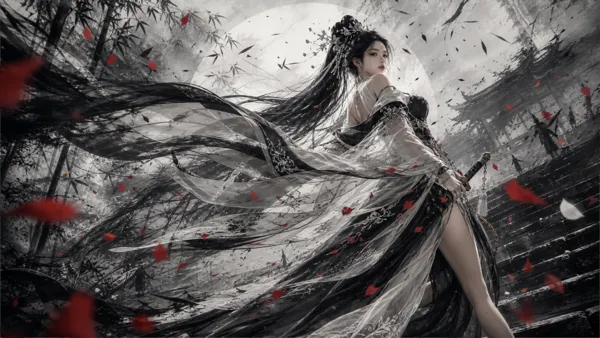 月下武侠仙子